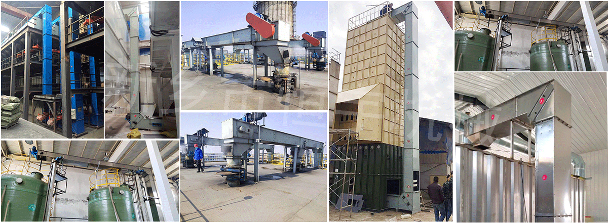 斗式提升機(jī)客戶現(xiàn)場(chǎng)